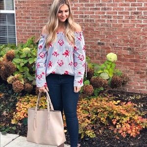 Off the shoulder top